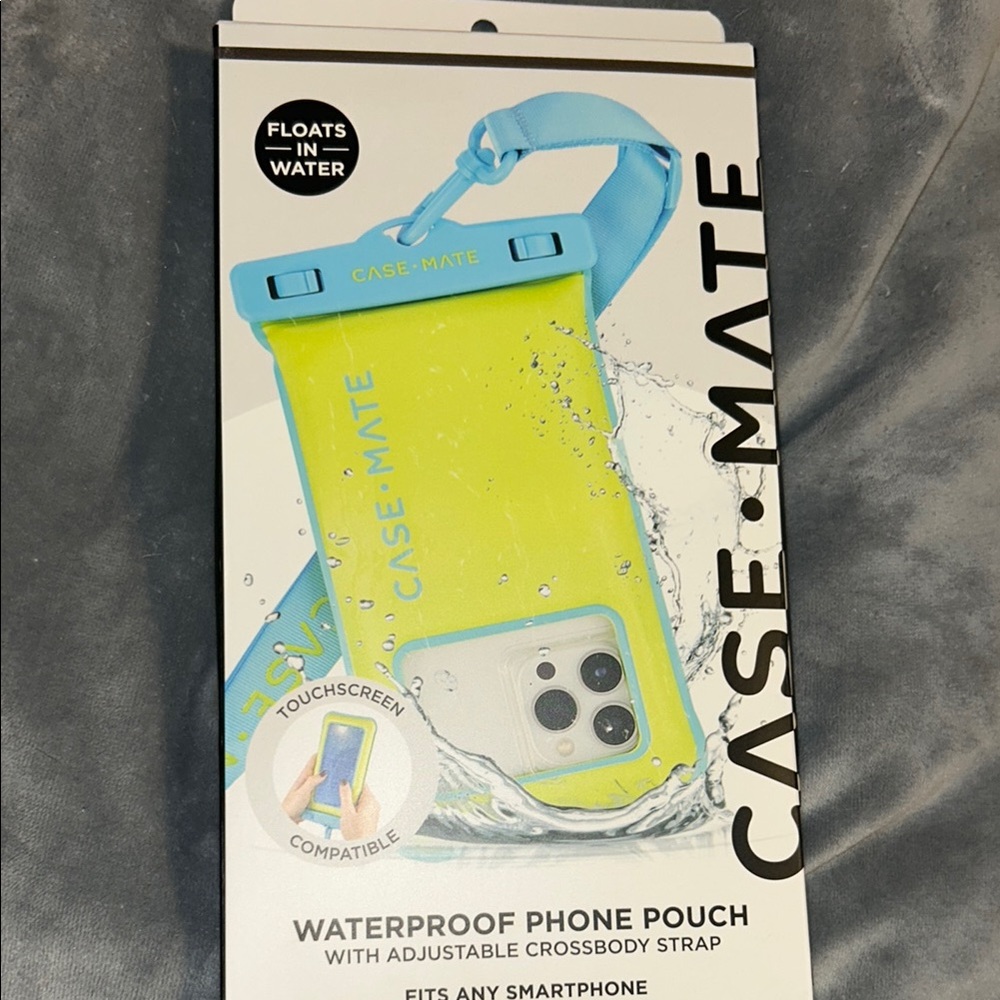 Case-Mate Waterproof Phone Pouch - Citrus Splash Color